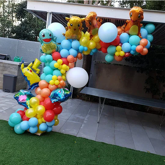 עיצוב בלונים פוקימון
