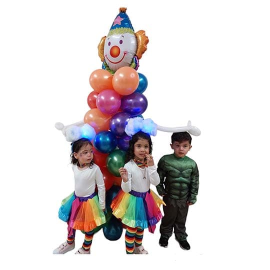 עיצוב בלון ליצן