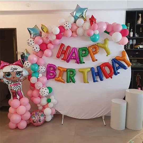 קשת בלונים עגולה לול