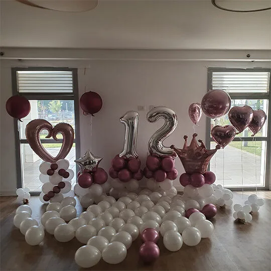 עיצוב בחדר יום הולדת 12
